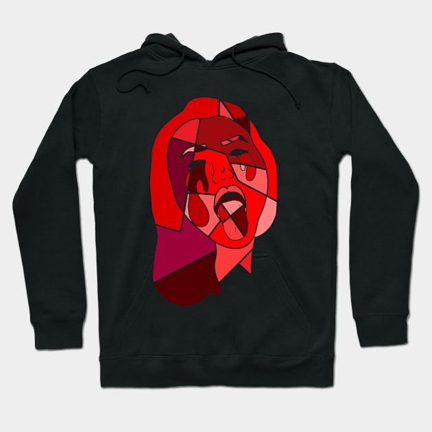 Vile Red Hoodie by GasmaskMood